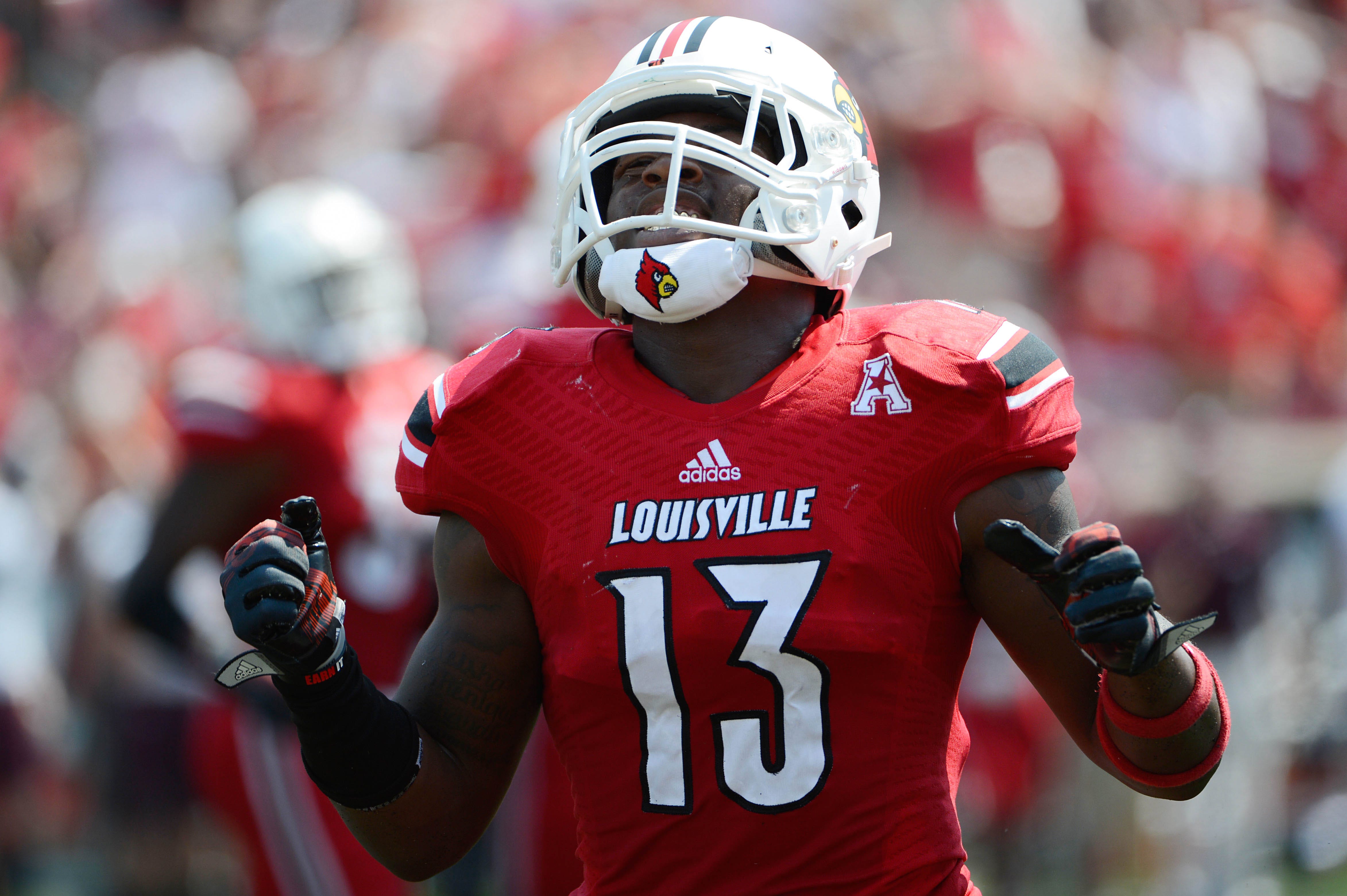 louisville football gloves